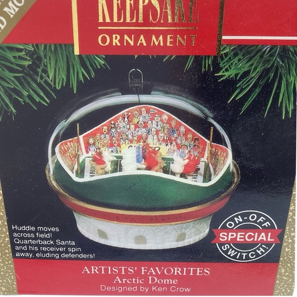 Hallmark 1991 “Arctic Dome” Magic Blinking Lights & Motion Ornament - Picture 7 of 15